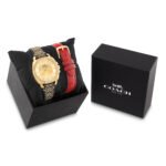 Boyfriend Women's Watch & Interchangeable Strap Gift Set, 34mm