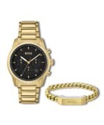 Trace Watch & Bracelet Men's Gift Set, 44mm