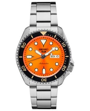Seiko Men's Automatic 5 Sport Stainless Steel Bracelet Watch 40mm