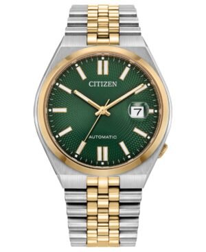 Citizen Men's Tsuyosa 60 Two-Tone Stainless Steel Bracelet Watch, 40mm