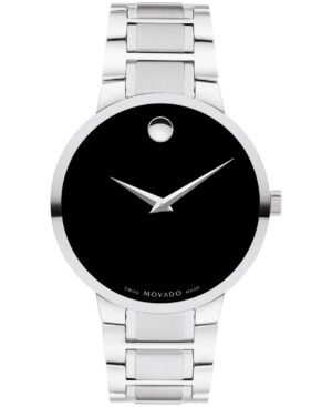 Movado Men's Portfolio Swiss Quartz Stainless Steel Watch 40MM