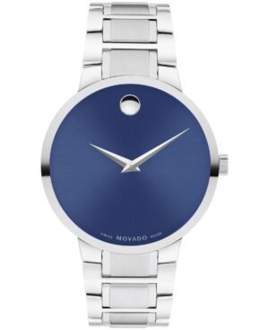 Movado Men's Portfolio Swiss Quartz Stainless Steel Watch 40MM