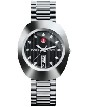 Rado Men's DiaStar Original Silver Stainless Steel Bracelet Watch