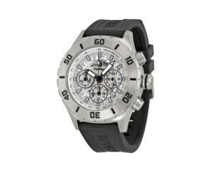 Invicta Men's 7376 Signature Quartz Chronograph Silver Dial Watch