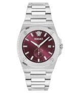 Versace Men's Swiss Tolomeo Stainless Steel Bracelet Watch 40mm