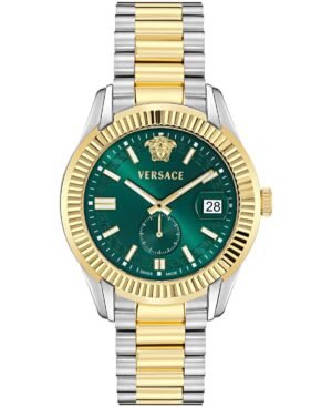 Versace Men's Apodis IP Yellow Gold Stainless Steel Bracelet Watch 41mm