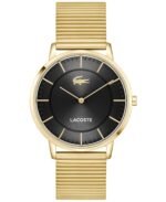 Lacoste Men's Crocorigin Gold Tone Stainless Steel Bracelet Watch, 40.5mm
