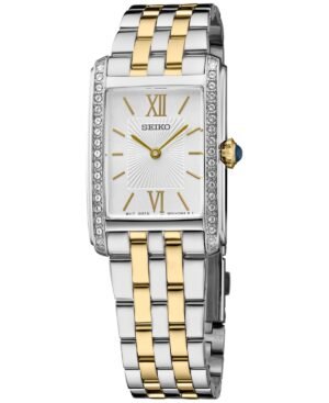 Seiko Women's Two-Tone Stainless Steel Bracelet Watch 23mm x 33mm