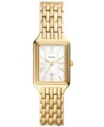 Fossil Women's Raquel Gold-Tone Stainless Steel Bracelet Watch, 23mm
