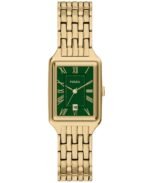 Fossil Women's Raquel Three-Hand Gold-Tone Stainless Steel Watch, 23mm