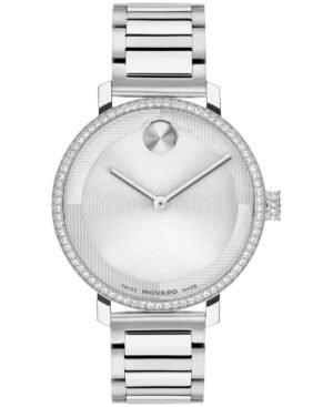 Movado Women's Bold Evolution 2.0 Swiss Quartz Stainless Steel Watch, 34mm