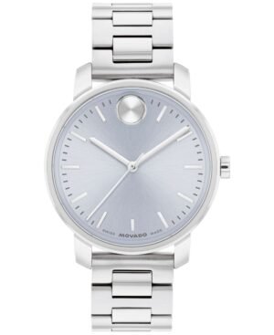 Movado Women's Bold Access Swiss Quartz Stainless Steel Watch, 34mm