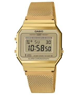 Unisex Gold-Tone Stainless Steel Mesh Bracelet Watch 35.5mm