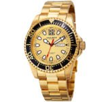 Akribos XXIV Extremis Quartz Gold Dial Men's Watch P50172