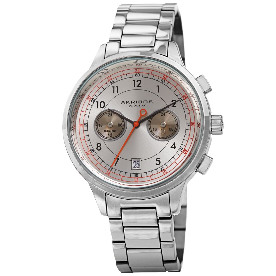 Quartz Silver Dial Men's Watch AK1071SS - luxury watch