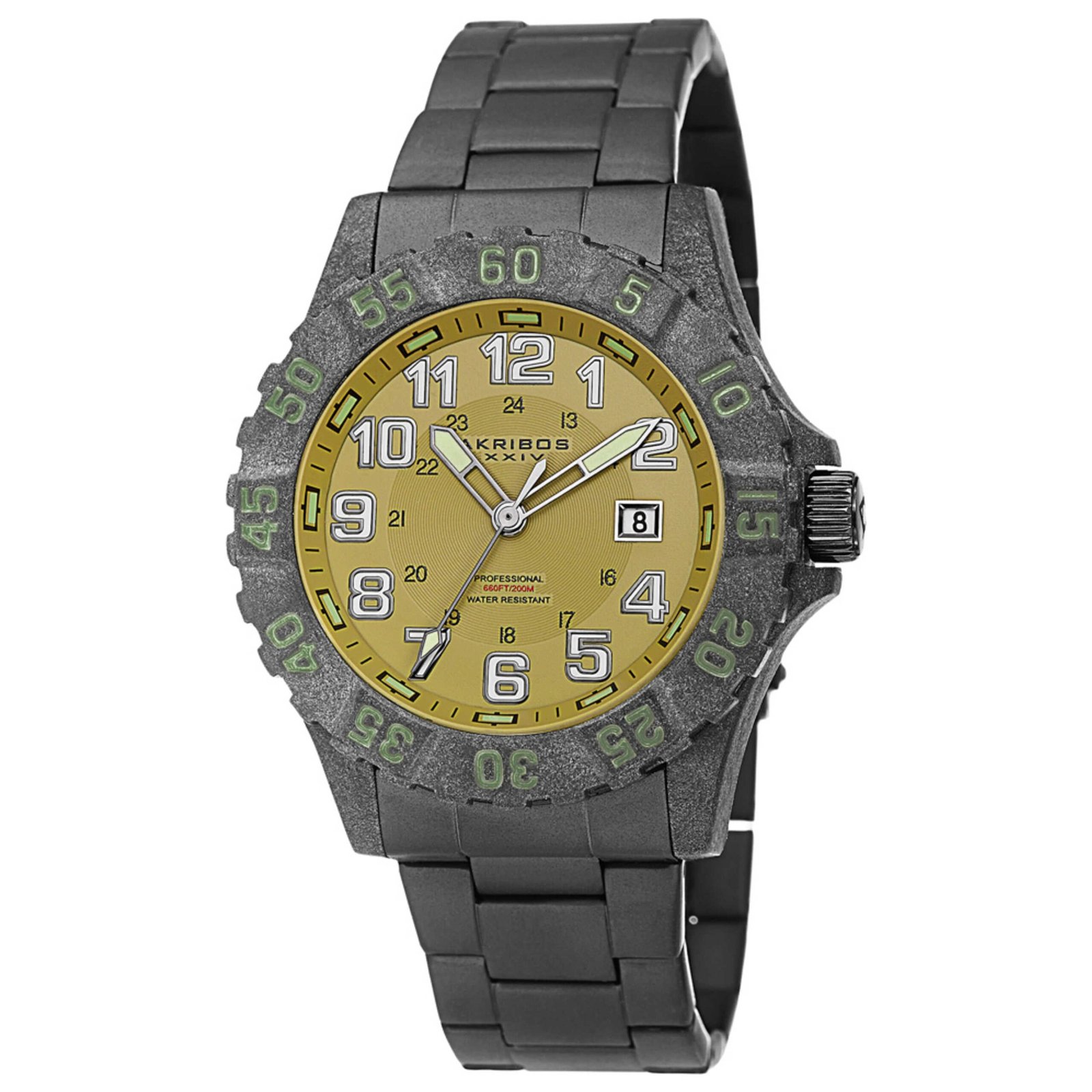 Green Dial Men's Quartz Watch AK794BK