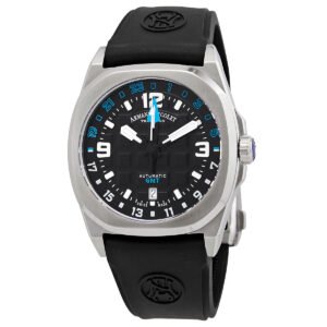 Armand Nicolet JH9 Automatic Black Dial Men's Watch A663HAA-NZ-GG4710N