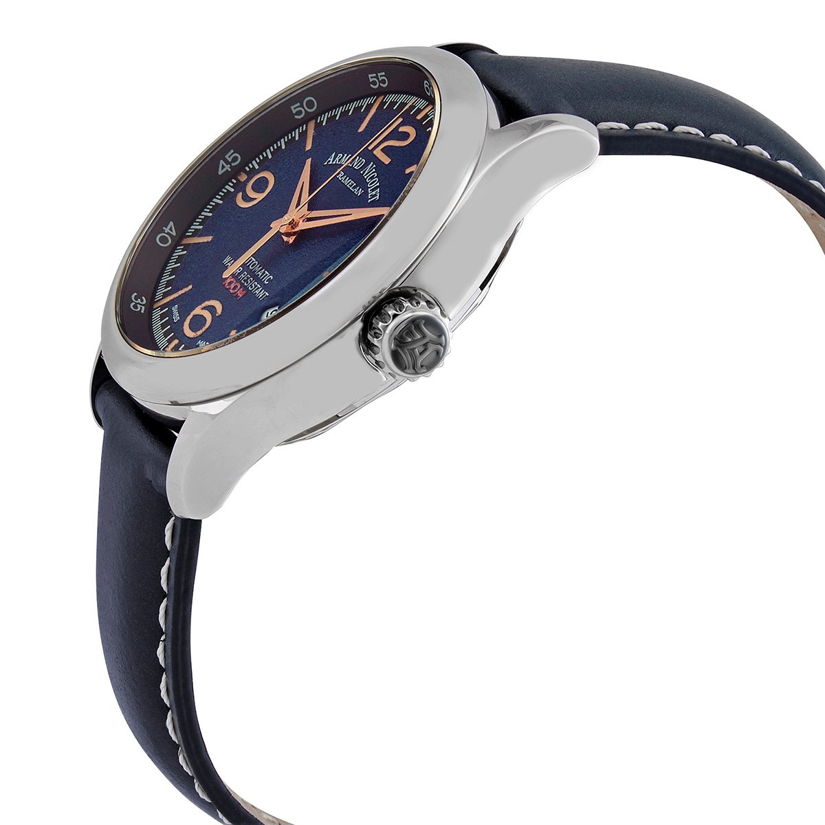 Armand Nicolet MHA Automatic Blue Dial Men's Watch A840HAA-BS-P140BU2 - Image 2