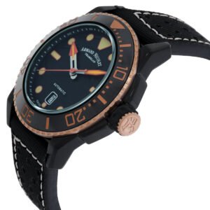ARMAND NICOLET JSH Automatic Black Dial Men's Watch A481PQS-NO-P0640NC8