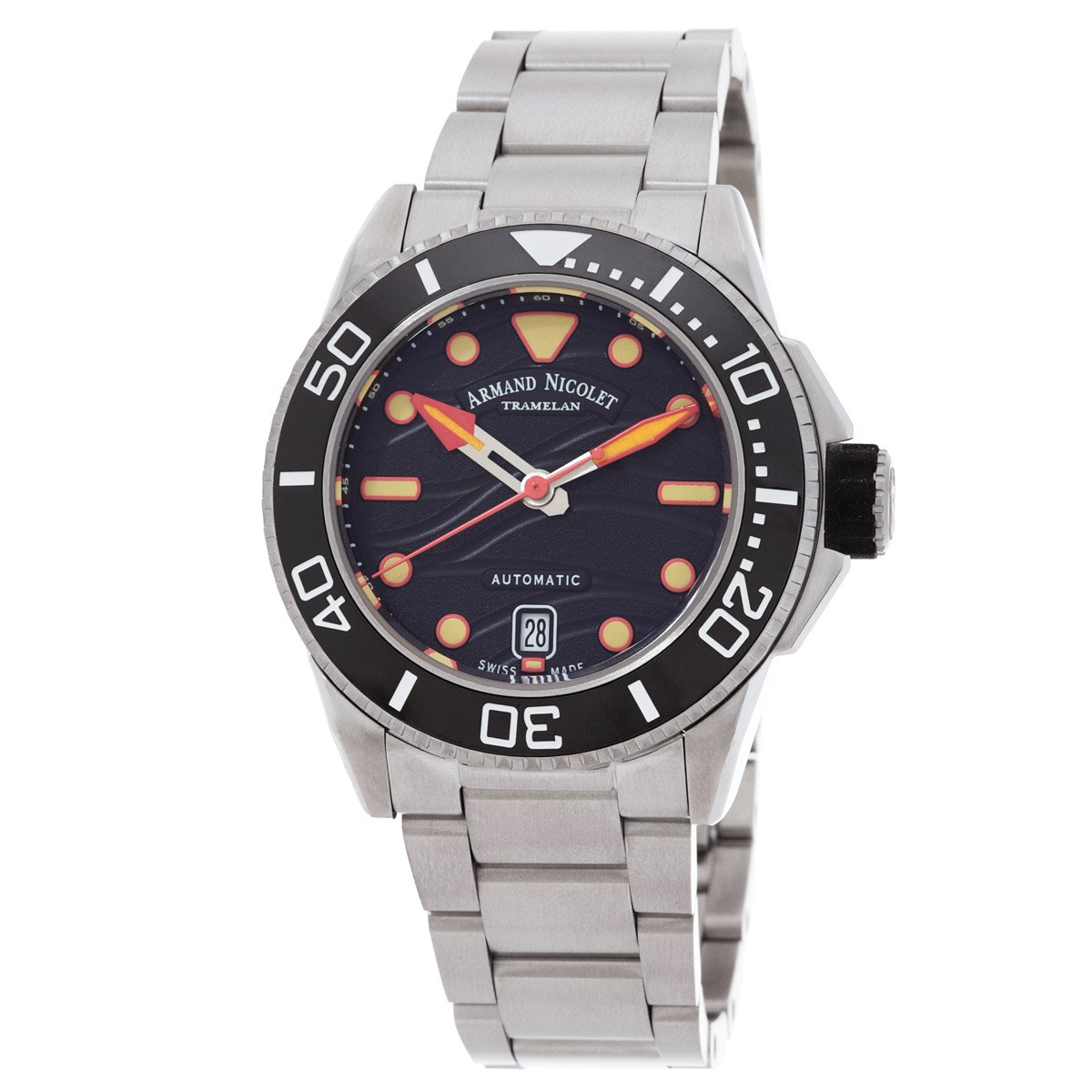 JSH Automatic Black Dial Men's Watch A481PGN-NO-MA2481AA - luxury watch