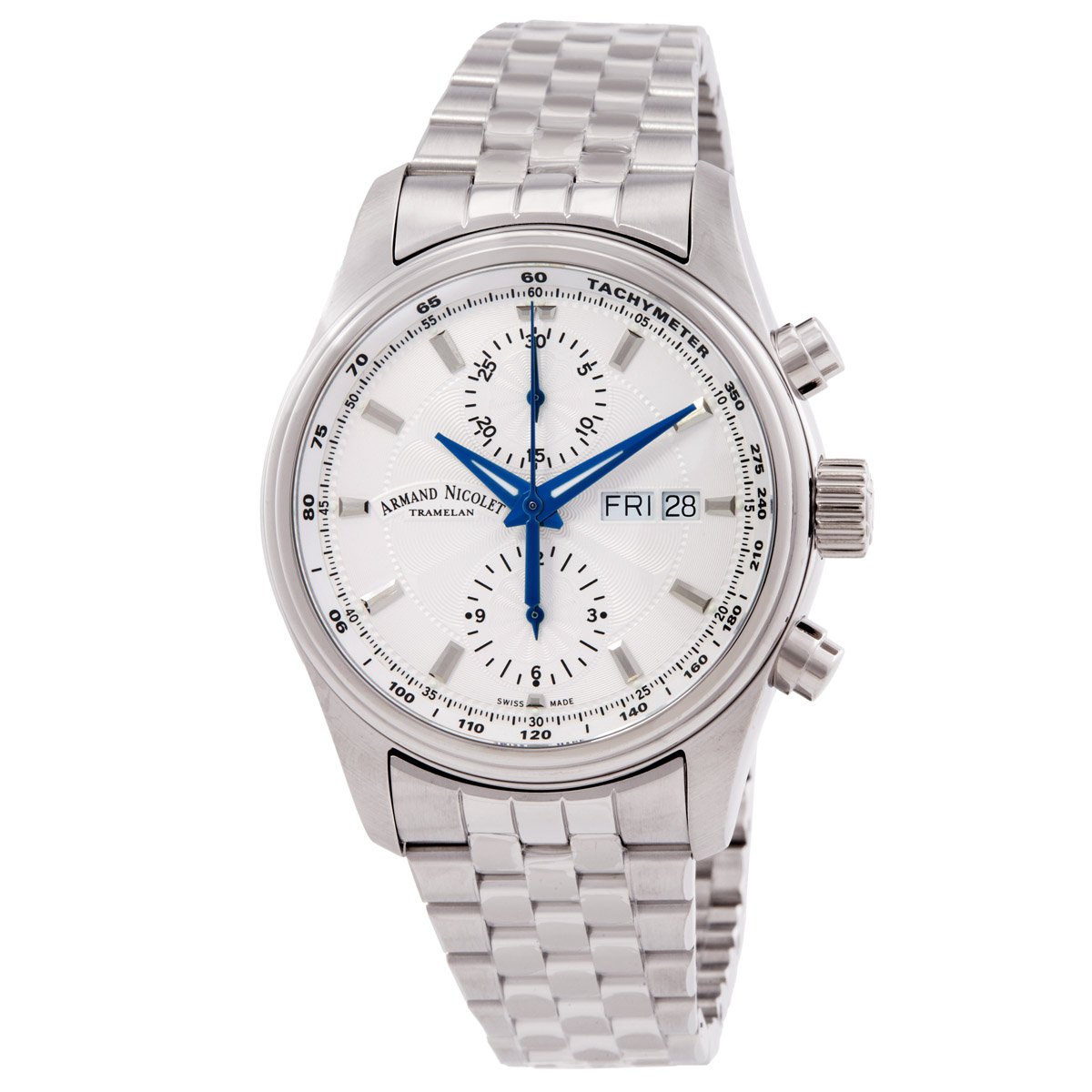 MH2 Chronograph Automatic Silver Dial Men's Watch A647A-AG-BMA22640A - luxury watch