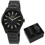 ARMANI EXCHANGE Active Black Dial Men's Gift Set AX7102
