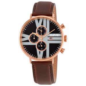 August Steiner Quartz Black Dial Men's Watch AS8212RGB