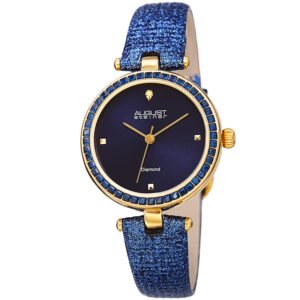 August Steiner Quartz Blue Dial Ladies Watch AS8280BU