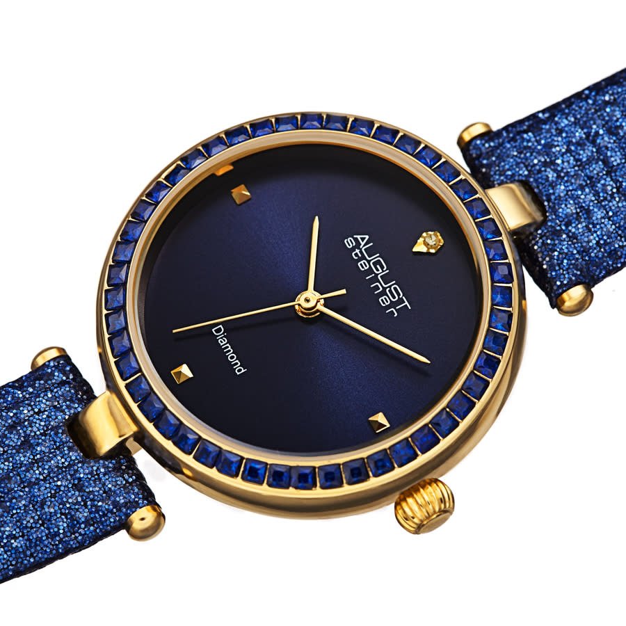 August Steiner Quartz Blue Dial Ladies Watch AS8280BU - Image 2