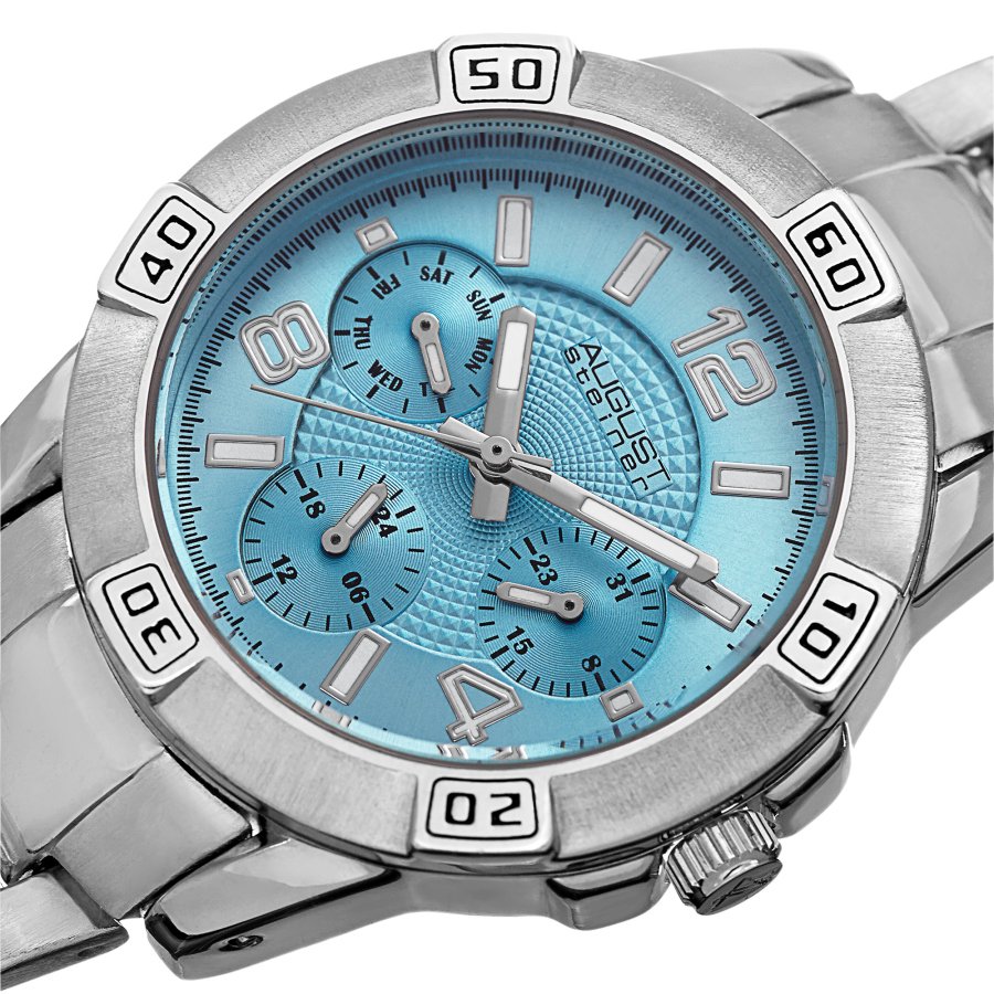 August Steiner Blue Dial Ladies Watch AS8143SSBU - Image 2
