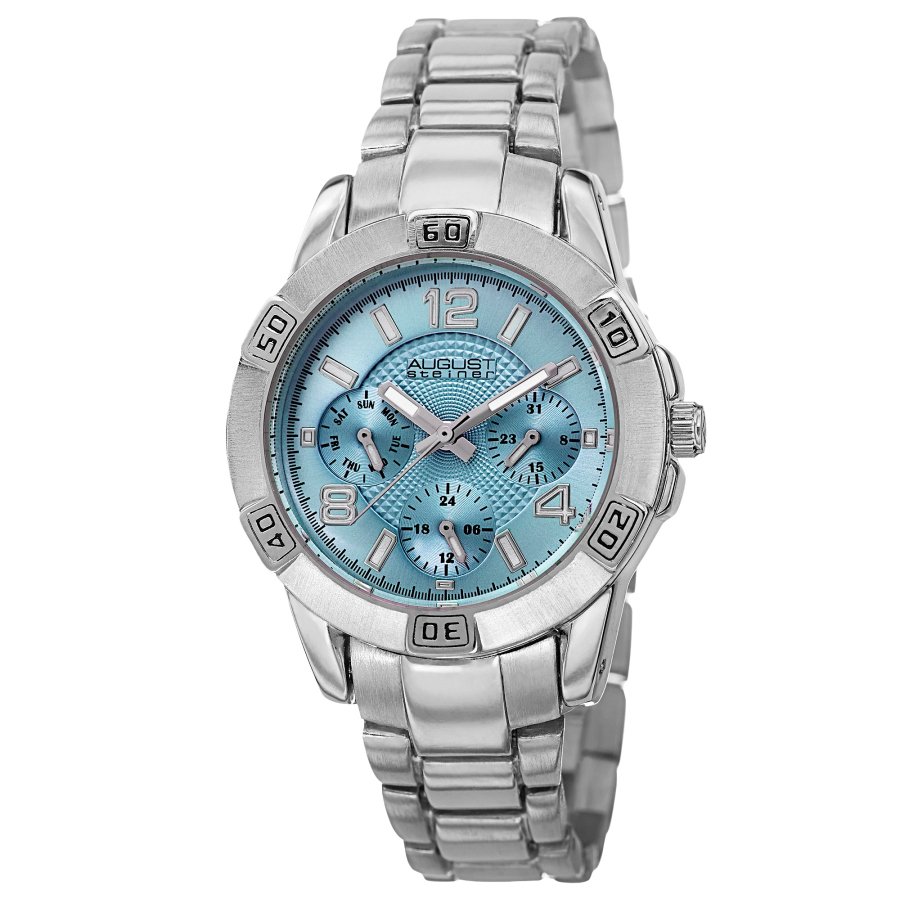 August Steiner Blue Dial Ladies Watch AS8143SSBU - Image 5