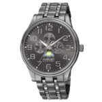 August Steiner Quartz Grey Dial Men's Watch AS8174BK