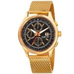 August Steiner Quartz Black Dial Men's Watch AS8194YGB