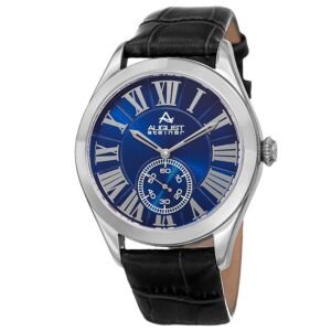 August Steiner Quartz Blue Dial Men's Watch AS8203SSBU
