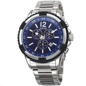 August Steiner Chronograph Blue Dial Men's Watch AS8229SSBU