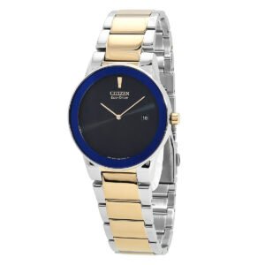 Citizen Eco-Drive Blue Dial Two-Tone Men's Watch AU1064-85L - luxury watch