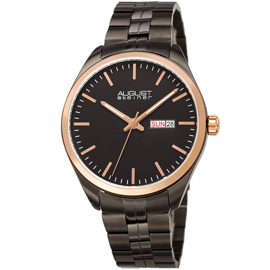 Quartz Black Dial Men's Watch AS8271GNR - luxury watch