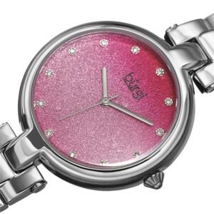 Burgi Ladies Glitter Ombre Swarovski Crystal Dial Bracelet Watch