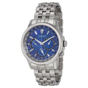 Citizen Calendrier Eco-Drive World Time Dark Blue Dial Men's Watch BU2021-51L - luxury watch