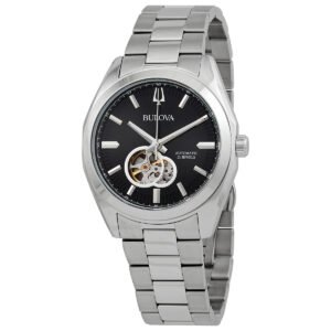 Bulova Surveyor Automatic Black Dial Men's Watch 96A270
