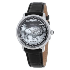 Bulova Bison Automatic Black Dial Men's Watch 96A333