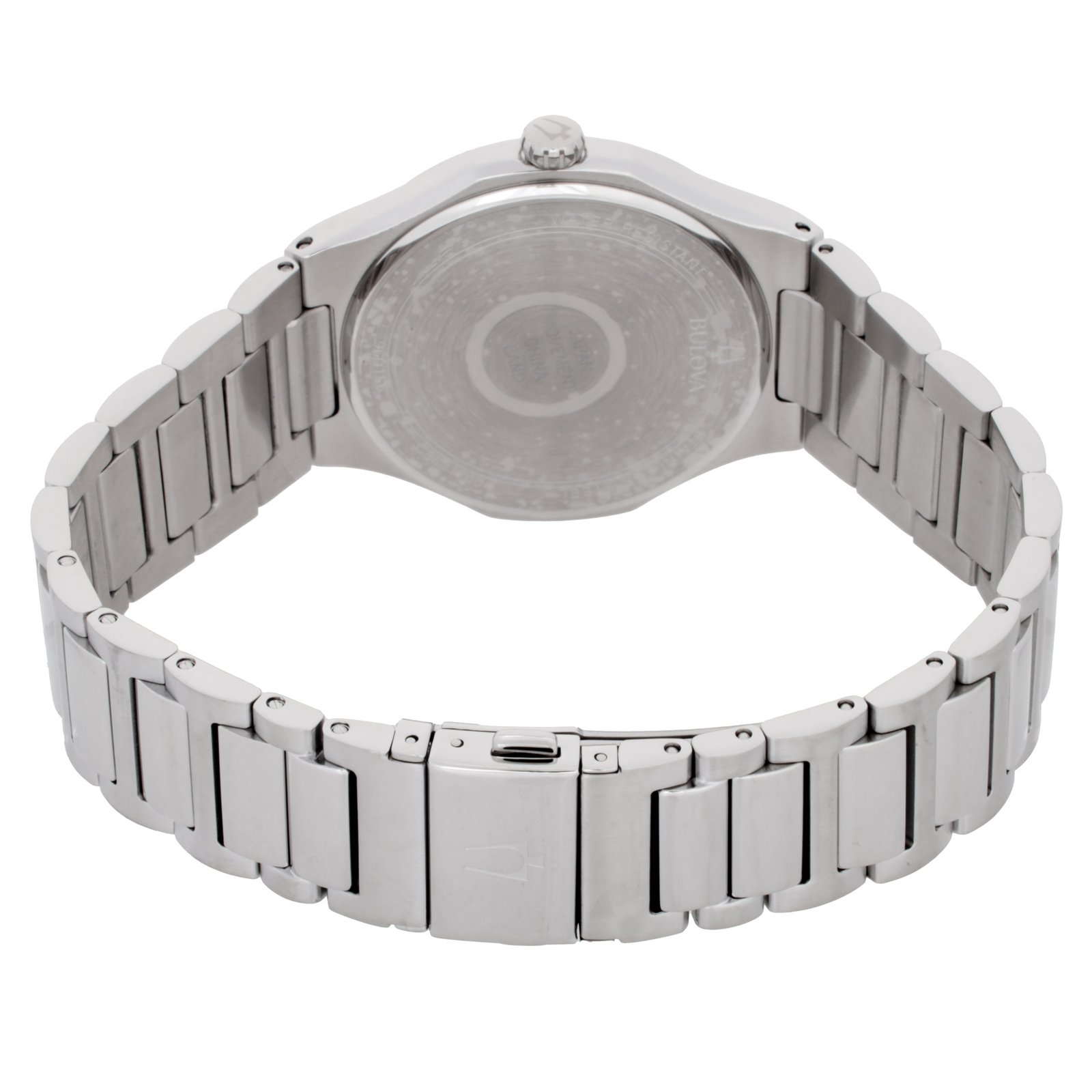 Bulova Classic Quartz Crystal Black Dial Men's Watch 96D156 - Image 2