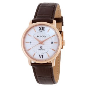 Bulova Hudson Quartz Silver-Tone Dial Men's Watch 97B225