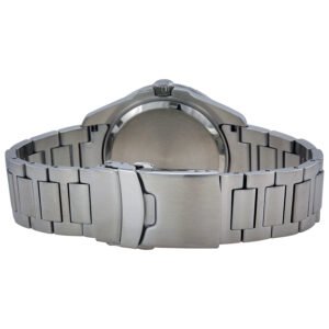 Bulova Marine Star Black Dial Stainless Steel Men's Watch 98B203