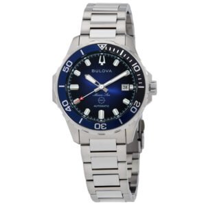 Bulova Marine Star Automatic Blue Dial Men's Watch 98B466