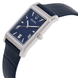 BULOVA Sutton Quartz Blue Dial Watch 96B442