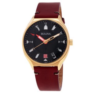 BULOVA Automatic Black Dial Men's Watch 97A192