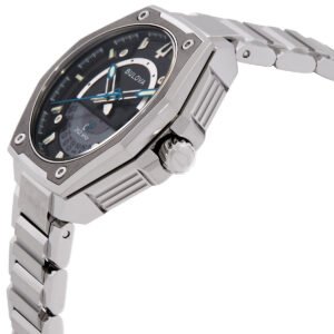 BULOVA Series X Quartz Black Dial Men's Watch 98B456