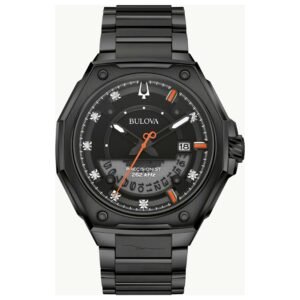 Series X 45mm Black Dial Men's Quartz Watch 98D183