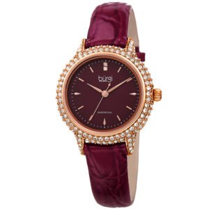 Quartz Diamond Purple Dial Ladies Watch BUR249PU - luxury watch